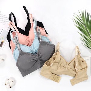 Sujetador de <span class=keywords><strong>Lactancia</strong></span> de Talla Grande en Oferta, Sujetadores de Maternidad sin Costuras, sin Varillas, Bralette de Embarazo y <span class=keywords><strong>Lactancia</strong></span>, <span class=keywords><strong>Ropa</strong></span> <span class=keywords><strong>Interior</strong></span> Femenina - Product Image 6