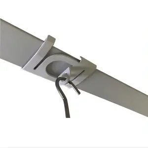 Clip de plafond suspendu d'éclairage Pince à barre en T à utiliser pour fixer la piste d'alimentation d'éclairage sur rail au plafond suspendu