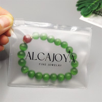 Sacs Ziplock Givrés Personnalisés Mignons en Gros pour Bijoux, Sachets Scellés en PVC Imperméables, 100 Pièces