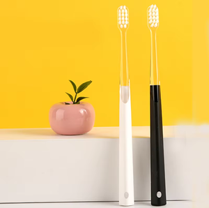 <span class=keywords><strong>Brosse</strong></span> <span class=keywords><strong>à</strong></span> dents manuelle <span class=keywords><strong>à</strong></span> tête complète <span class=keywords><strong>à</strong></span> poils souples pour adultes, nettoyage en profondeur, lot de 2, personnalisable OEM, pour la maison, l'hôtel <span class=keywords><strong>ou</strong></span> les voyages - Product Image 2