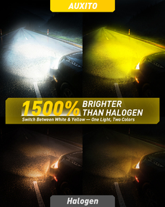 AUXITO 9005 12V 18V LED Headlight <b>Bulbs</b> 13W 3600lm 6500K <b>White</b> 1:1 HID Led Car Headlight blub - Product Image 5