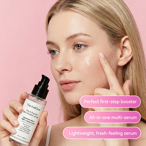 <span class=keywords><strong>Suero</strong></span> Facial Orgánico Calmante e Hidratante con Ácido Hialurónico, Alantoína y 6 Péptidos, Potenciador de la Piel, Iluminador - Product Image 3