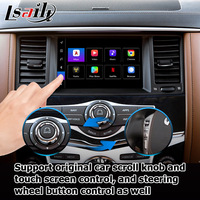 Caja de Interfaz Android Lsailt para Infiniti QX80 2018 con Youtube, Carplay y Android Auto