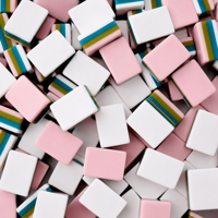 Set Mahjong Portabel Modern Amerika 3 Lapis Warna Hijau 160 Buah Ubin Akrilik Mewah Berukir Khusus