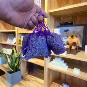 Sachets de lavande les plus vendus, motif végétal, bourgeons de lavande séchés naturellement, désodorisant pour la maison, le bureau, la voiture, l'hôtel, coffret cadeau - Product Image 2