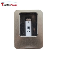 U10 de alto rendimiento de 125khz/13,56 MHz escritorio mini rfid lector usb precio