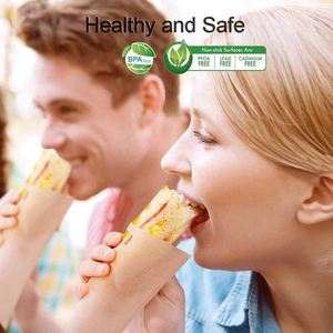 Disposable <b>Toaster</b> Bags Paper Baking Liners For Sandwiches Toastie Baking Tools Non Stick <b>Oven</b> Safe - Product Image 4