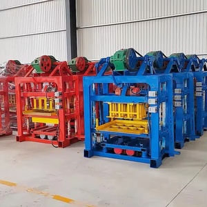Machine de fabrication de blocs de <span class=keywords><strong>béton</strong></span> 4-40, équipement de production de briques creuses et pleines par vibration hydraulique pour les entreprises de construction - Product Image 5