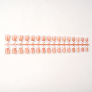 Puntas de extensión de <span class=keywords><strong>uñas</strong></span> <span class=keywords><strong>acrílicas</strong></span> de gel suave de 16 tamaños, puntas de <span class=keywords><strong>uñas</strong></span> prepreparadas, venta al por mayor, diseños de <span class=keywords><strong>uñas</strong></span> de Punta francesa negra almendra corta, 160 Uds. - Product Image 3