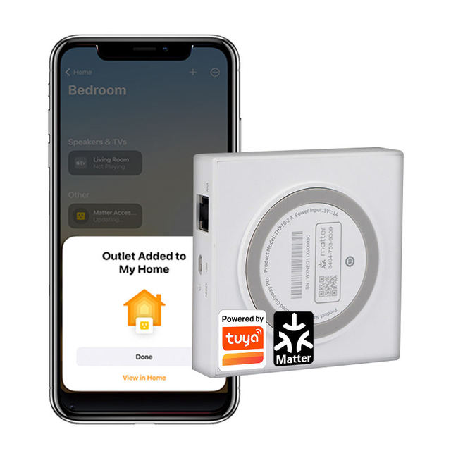 MT-ZW06WM Matter Gateway Enjoy Smart Home Control Tuya Zigbee Voice Control HomeKit SmartThings Google Assistant Android Kit