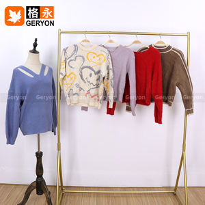 Geryon Vintage Secondhand Winter Pullover Sweaters Bulk Mixed Thrifted Cashmere <span class=keywords><strong>Jumper</strong></span> Ukay Ukay Ukay Used Clothes Balles - Product Image 2