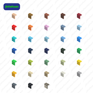 128 unids/set bloque de construcción No.44728 soporte 1X2-2X2 juego de bloques de plástico para niños juguetes Moc piezas pequeñas para juguetes - Product Image 2