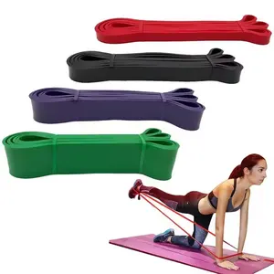 Alle Populaire Set Van 4 Hot Selling Workout Resistance Oefenbanden Pull-Up Assist Bands Voor Lichaam Stretching