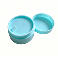 Pot cosmétique vide en PP double paroi de qualité supérieure, anti-fuite, finition mate, avec insert intérieur, 10g 15g 20g 30g 50g