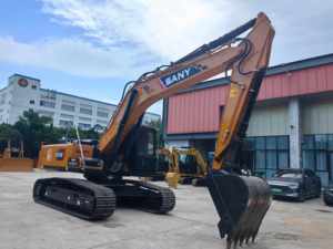 ใช้แล้ว Sany รถขุดตีนตะขาบ SY215C รถขุดขนาดกลาง215C สำหรับการก่อสร้าง - Product Image 6