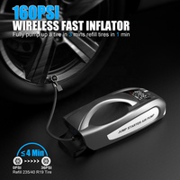 Batterie de démarrage de voiture haute puissance 27000mAh 6000A, gonfleur multifonction 150psi pour voiture, moto, camion avec démarreur de secours LED