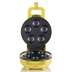 New Design 5 Pieces <b>Cake</b> Waffle Maker Automatic Electric Waffle Bowl Maker Home Non Stick <b>Mini</b> Bowl Waffle Maker - Product Image 2