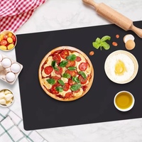 Tapis de table en silicone SHT 24''x16'', écologique, style américain, rectangulaire, multifonctionnel, protection de comptoir de cuisine, résistant à la chaleur
