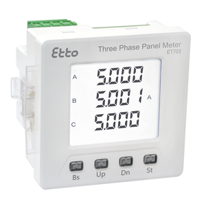 Contatore di Energia Intelligente YADA Serie ET703-M, 220V 380V AC 6A Trifase Classe 0.5S, RS485 Modbus, Ingresso/Uscita Digitale per Data Center - Product Image 1