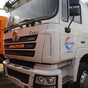 Camion à benne basculante Shakman Delong blanc 2x8 pour la construction de routes et le transport de terrassement dans la construction de bâtiments - Product Image 6