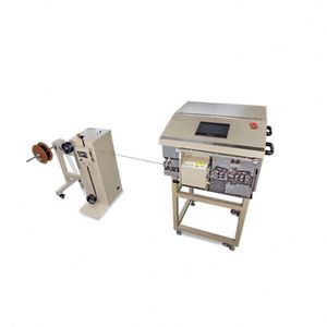 Fully Auto Concentric Cable Cut and Stripping <b>Machine</b> Shielded Cable <b>Rotary</b> Blades Peeling <b>Machine</b> - Product Image 4