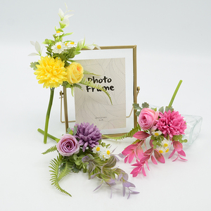 Bouquet di Fiori Artificiali di <span class=keywords><strong>Primula</strong></span> e Rosa per Decorazioni di Matrimoni, Feste, Scuole e Hotel - Product Image 3