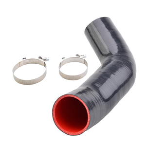 Nouveau tuyau d'admission en Silicone tuyau Turbo entrée coude silencieux supprimer pour VW <span class=keywords><strong>Golf</strong></span> MK7 R Audi 2015 + V8 MK3 A3 S3 TT EA888 3gen moteur - Product Image 5