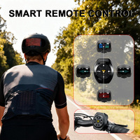 Casque de vélo intelligent pour la conduite nocturne, casque de vélo urbain pour adultes avec écran détachable, alerte visuelle, feu arrière, casque pour trottinette électrique