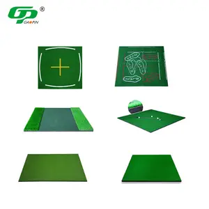 Estera de Golf para práctica profesional, estera de césped para entrenamiento de Golf, para interior y exterior, venta al por mayor