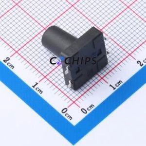 KH-12X12X14H-SMT-<b>D</b> Tactile Switch SMD,12x12mm Switch ( Switch Length: 12mm )( Switch Width: 12mm )( Switch Height: 14mm ) - Product Image 2