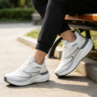Chaussures de course décontractées pour hommes, personnalisées en usine, légères, respirantes, en maille, style marche