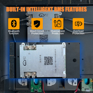 Batterie LiFePO4 12V 314Ah, pack de batteries au lithium, empilable, JK 200A BMS pour radioamateur, distributeur de nourriture pour animaux, éclairage, projets solaires, onduleur - Product Image 5
