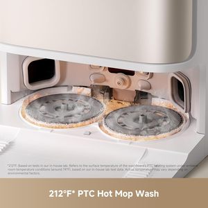 Robot Aspirador y Fregador <span class=keywords><strong>Mova</strong></span> P10 Pro Ultra Gen2, Succión de 26,000 Pa, Lavado Automático de Mopa con Agua Caliente a 212 °F, Secado con Aire Caliente en 1 Hora, Extensible - Product Image 3