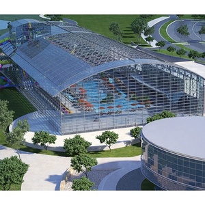 SAE Precio de acero estructural piscina techo de vidrio techo <span class=keywords><strong>tragaluz</strong></span> - Product Image 5