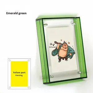 Bán Buôn Chất Lượng Cao Tùy Chỉnh Kích Thước DIY Đầy Màu Sắc Có Thể Tháo Rời Acrylic Nhựa Rõ Ràng Khung Ảnh Hình Ảnh Khung Ins Phong Cách - Product Image 4
