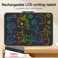Tablettes de dessin HX en gros, fournitures scolaires, tablettes graphiques LCD pour enfants
