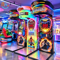 Joy2fun Street Play Amusement Coin Operated Boxautomat Electronic Punching Game Hit Arcade Boxer Boxing Machine