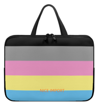 Sac pour ordinateur portable Pangender Rainbow, étui fin pour ordinateur portable avec fermeture éclair de qualité supérieure, sac portable pour tablette, grande capacité