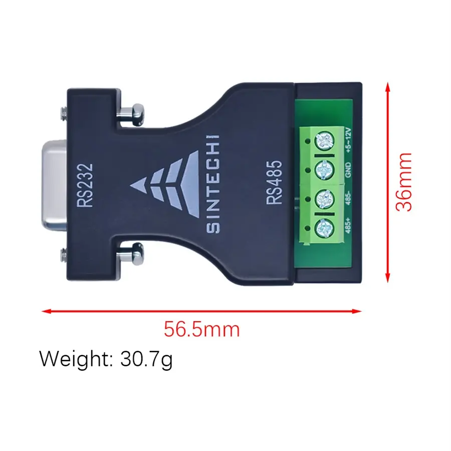 RS-232 RS232 в RS-485 RS485 интерфейс последовательный адаптер Преобразователь Новый