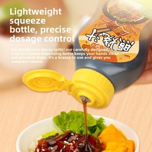 Salsa Teriyaki 0% Grassi per <span class=keywords><strong>Bambini</strong></span>, Marinata Giapponese per Pollo Brasato Char Siu, Conservazione a Temperatura Ambiente, 1 Bottiglia - Product Image 3