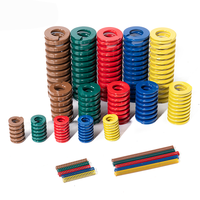 Ressorts plats en acier de taille moyenne, ressorts hélicoïdaux à charge légère, ressorts d'extension plats industriels pour moules de poinçonnage