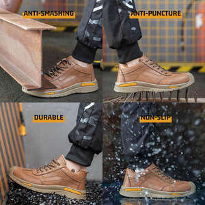 Zapatos DE SEGURIDAD DE EVA antideslizantes cómodos superventas unisex, calzado deportivo antigolpes/pinchazos, zapatos de seguridad con punta de acero <span class=keywords><strong>para</strong></span> hombres en el trabajo - Product Image 5