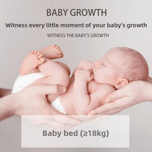 3-in-1 Newborn Baby Rocking Chair with <b>Vibration</b>, Music, Remote <b>Control</b>, Toys & Portable Folding Cradle Swing Sleeper - Product Image 6