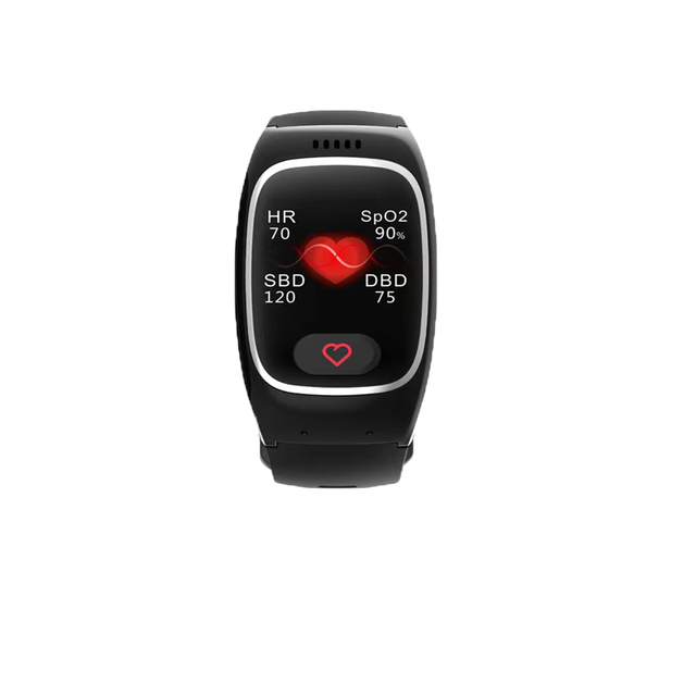 L16 Medical Elderly Smart Watch 4G GPS SOS Fall Detection Blood Pressure SPO2 Temperature Monitor IP67 NFC