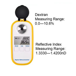 Refractómetro digital portátil Lectura <span class=keywords><strong>de</strong></span> resultados rápidos para medir Brix para probar <span class=keywords><strong>fructosa</strong></span> Glucosa Maltosa - Product Image 2