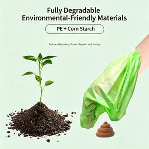 Cornstarch <b>Compostable</b> Dog Waste Bags Eco Friendly Leak Proof Rolls - Product Image 5