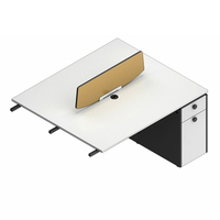 Bureau de travail moderne, table de bureau, mobilier de bureau, ensemble de luxe pour manager, PDG, petit bureau moderne en bois, accepte la personnalisation