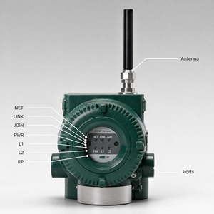 Solución Inalámbrica Industrial YFGW410 YFGW520 ISA100.11a, 500 Nodos, Redundancia 1+1, AES128, IP67, para Petróleo y Gas, Gran Venta - Product Image 4
