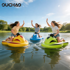 <span class=keywords><strong>Moto</strong></span> Acuática Inflable Eléctrica, Juguete Acuático Seguro con Propulsor Eléctrico, Embarcación Inflable para Lago o Piscina - Product Image 1