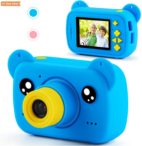 Jumon Trẻ Em Máy Ảnh Cho 3-10 Năm Cô Gái Tuổi Trẻ Em Máy Ảnh Kỹ Thuật Số 1080P 2 Inch Toddler Video Máy Ảnh Quà Tặng Chàng Trai Cô Gái Món Quà Sinh Nhật - Product Image 1